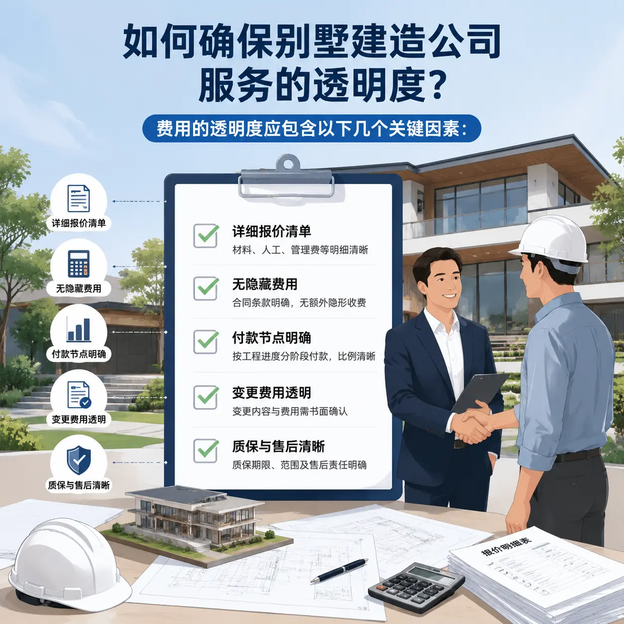 在 黔东南 如何确保别墅建造公司服务的透明度?