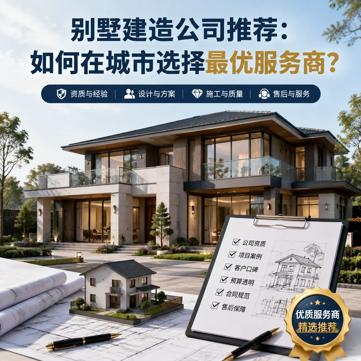 别墅建造公司推荐:如何在 黔东南 选择最优服务商?