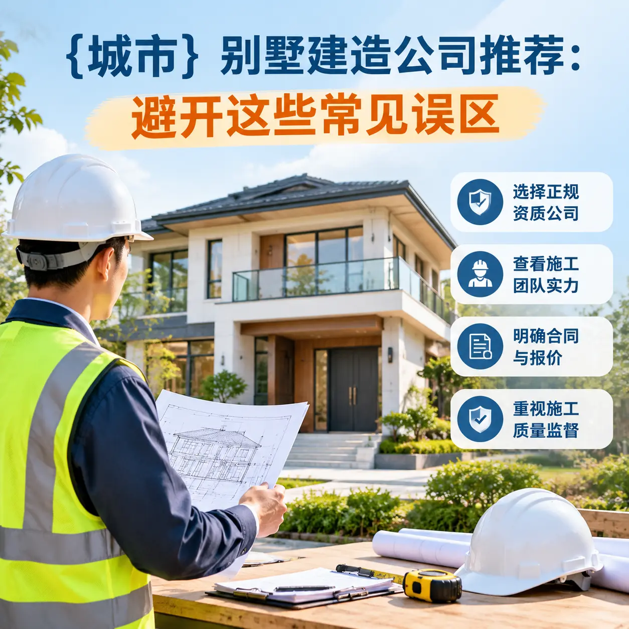 黔东南 别墅建造公司推荐:避开这些常见误区