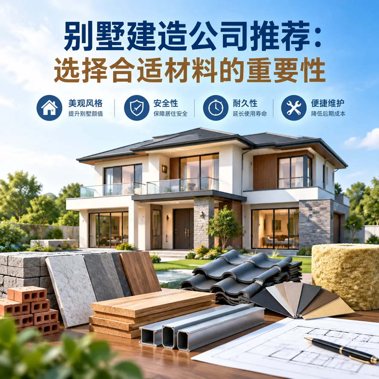 别墅建造公司推荐:选择合适材料的重要性