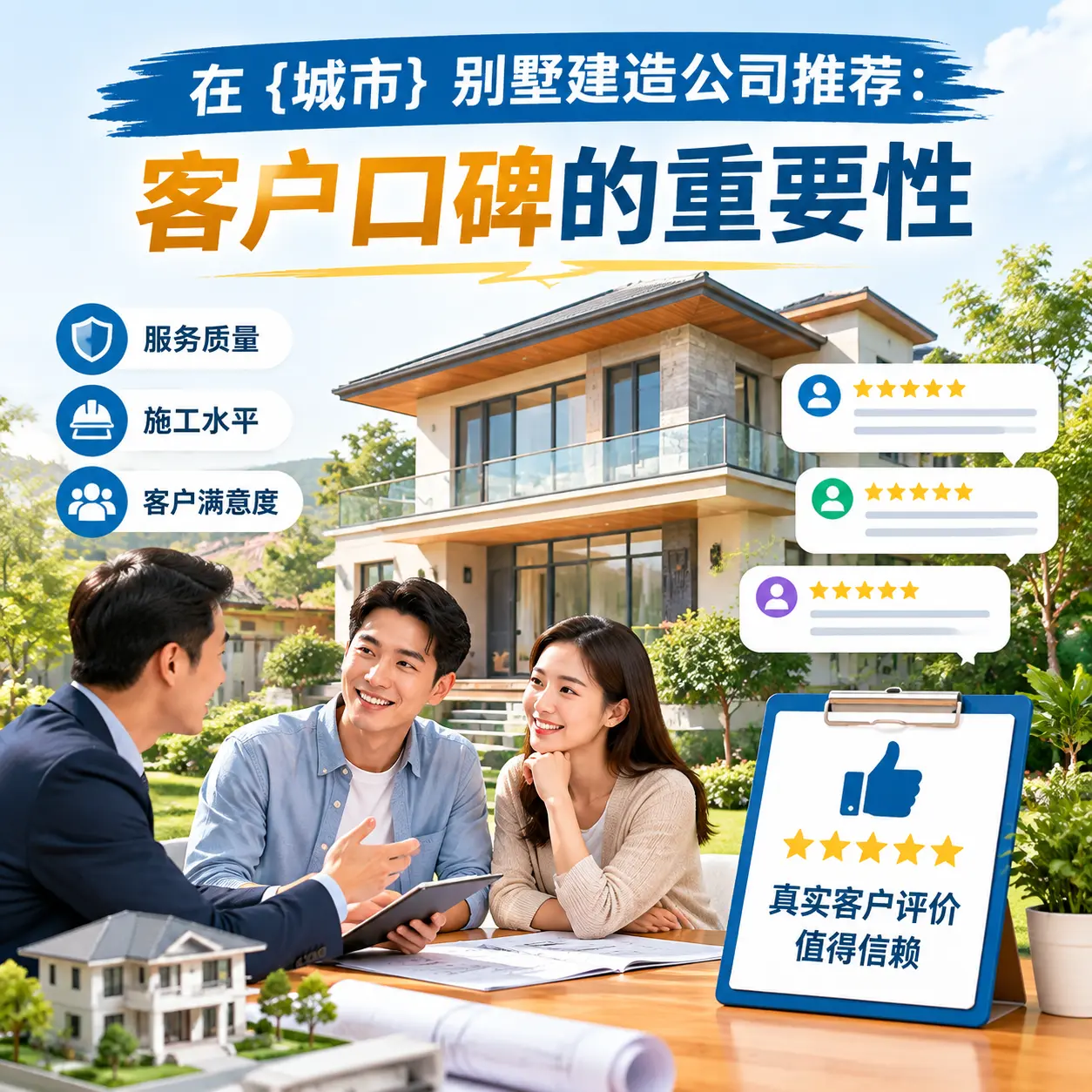 在 黔东南 别墅建造公司推荐:客户口碑的重要性