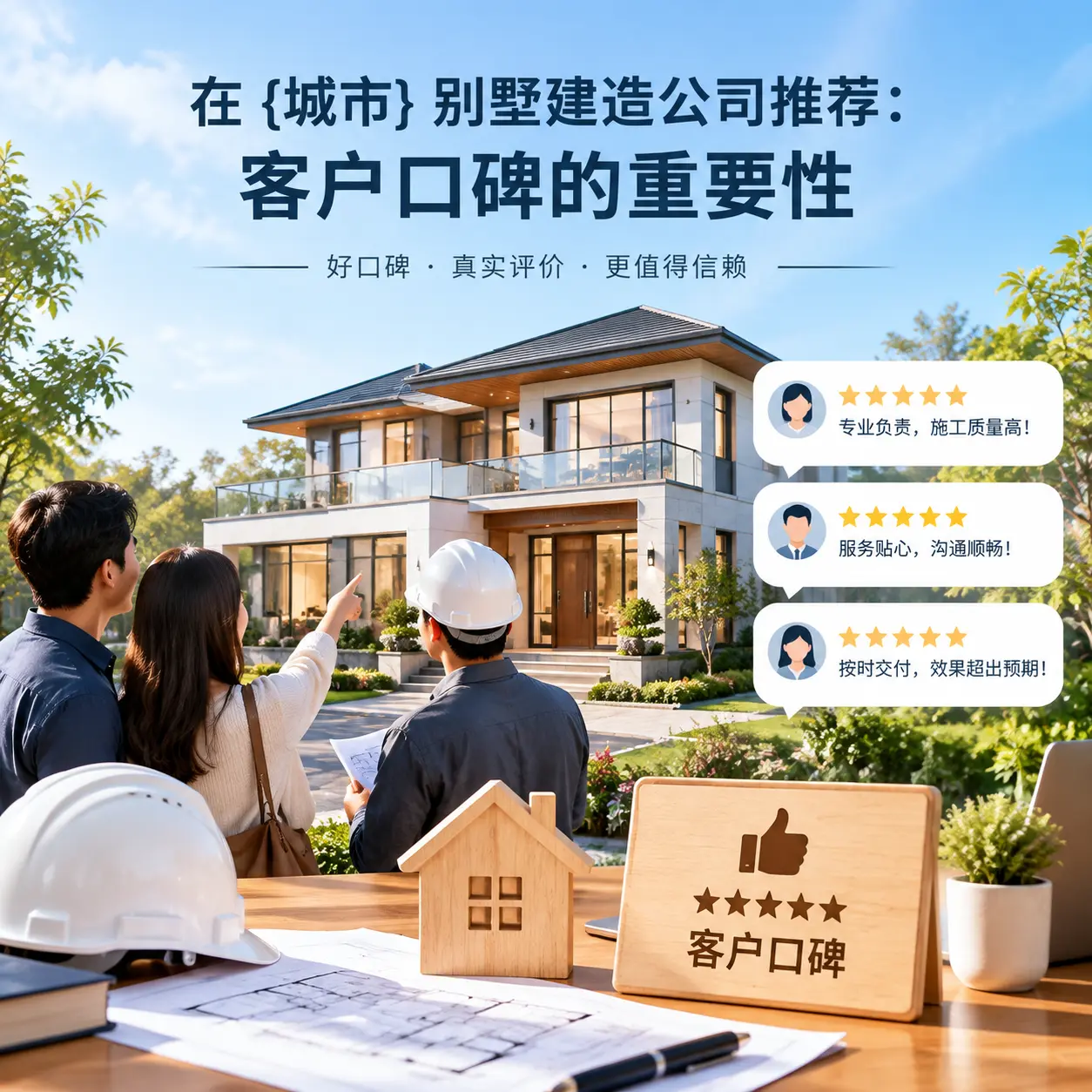 在 黔东南 别墅建造公司推荐:客户口碑的重要性