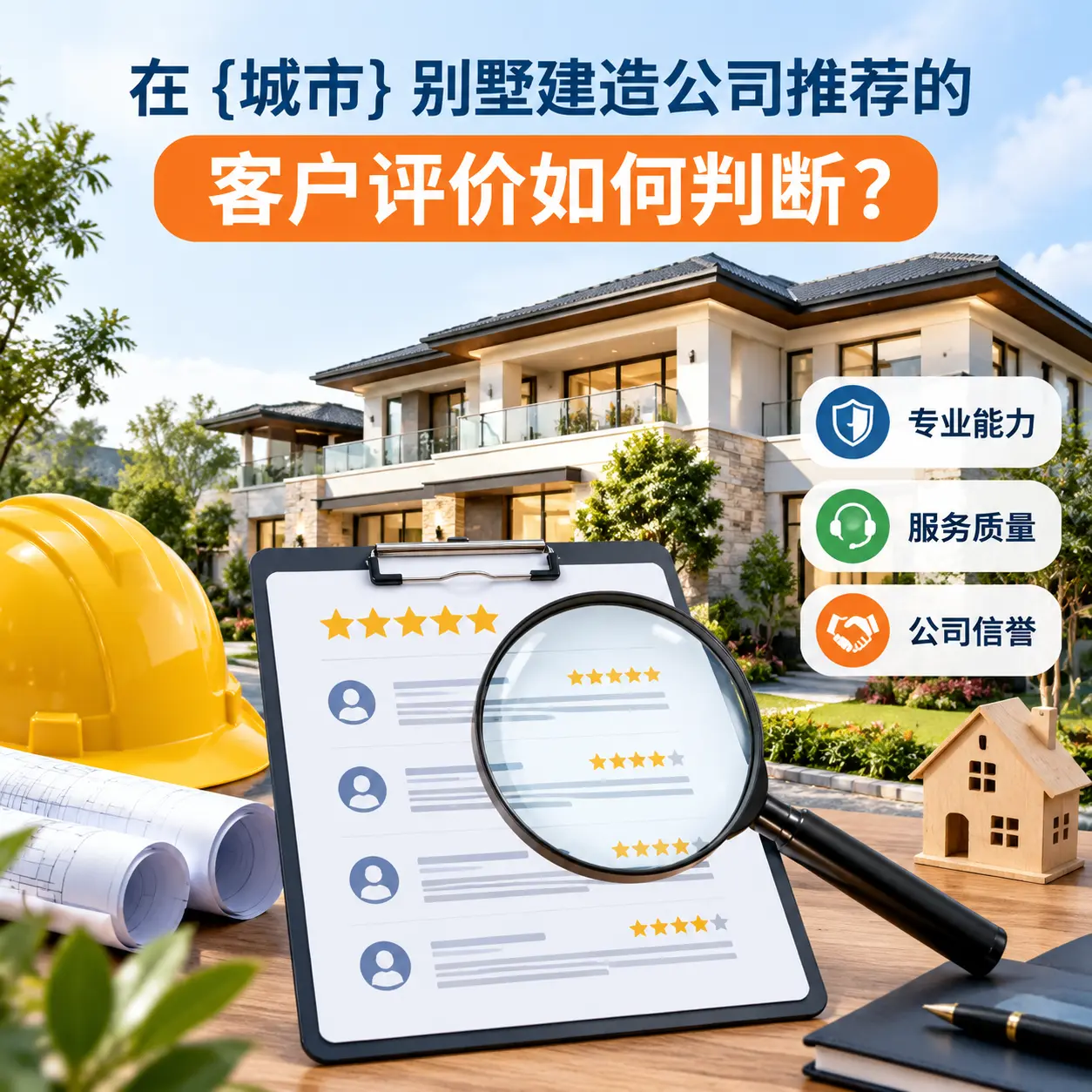 在 黔东南 别墅建造公司推荐的客户评价如何判断?