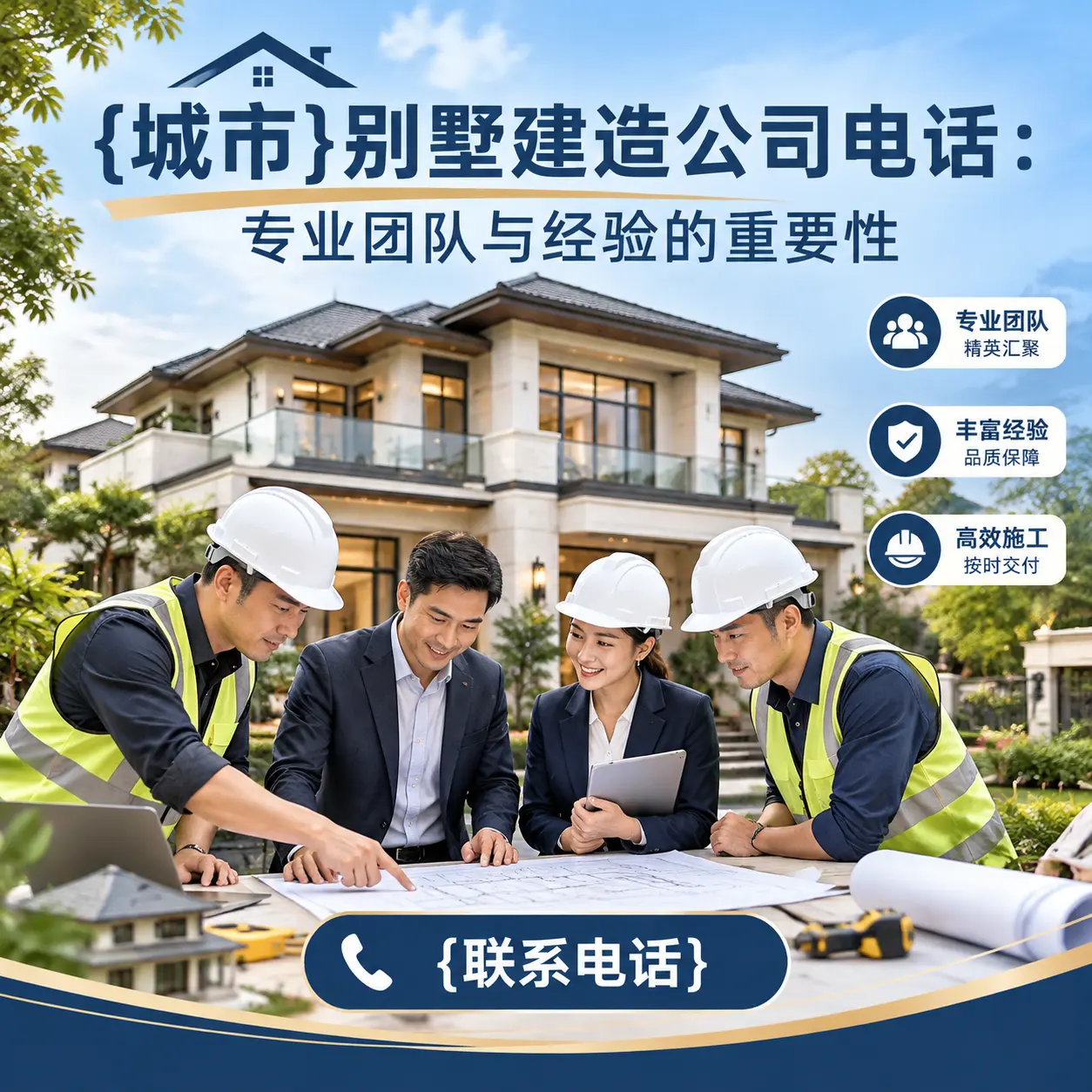 黔东南别墅建造公司电话:专业团队与经验的重要性