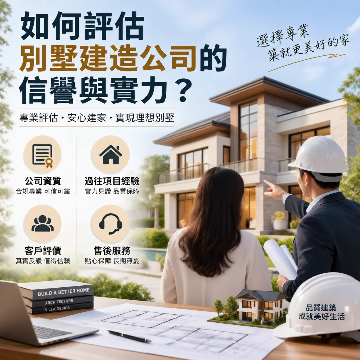 如何评估 黔东南 别墅建造公司的信誉与实力?