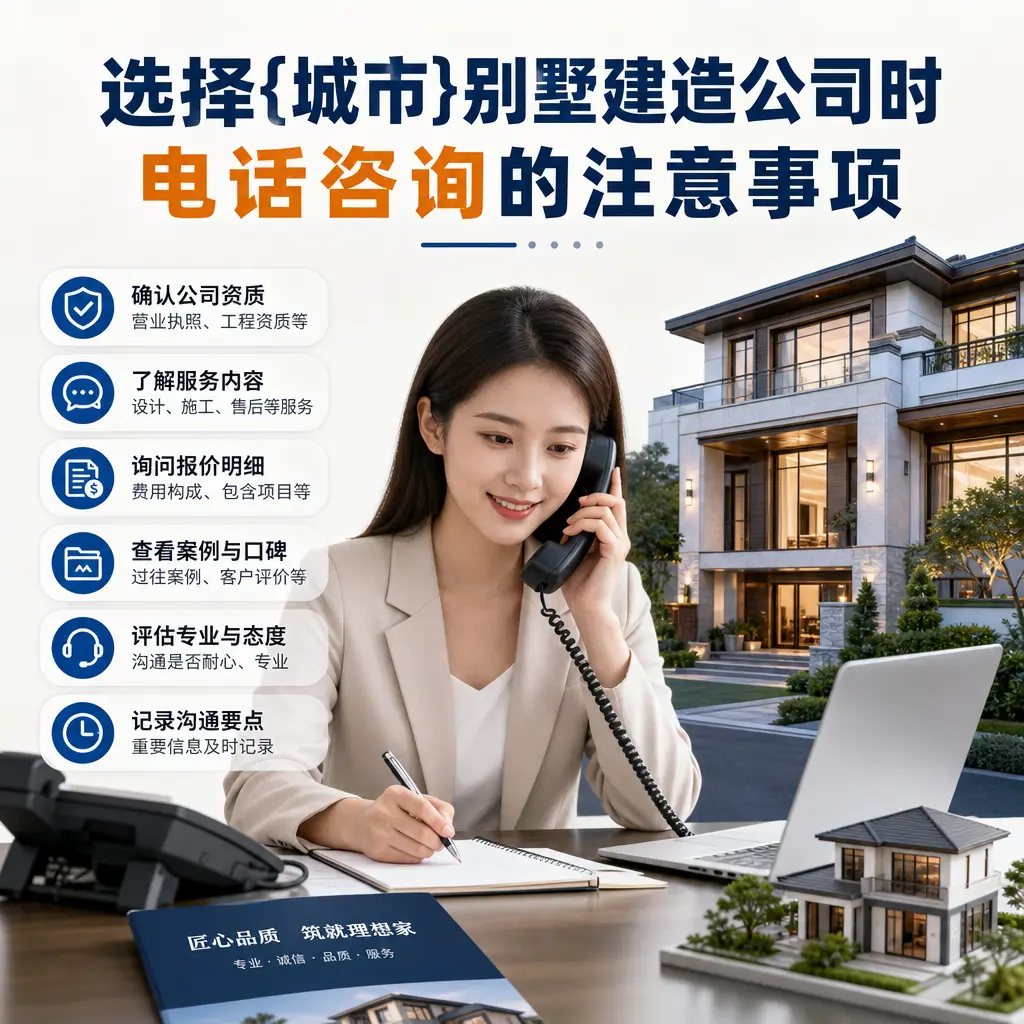 选择黔东南别墅建造公司时,电话咨询的注意事项