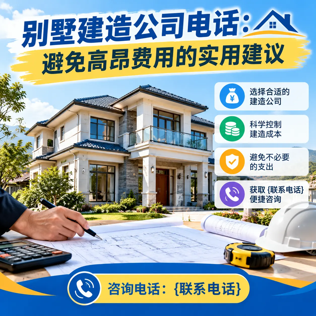 黔东南别墅建造公司电话：避免高昂费用的实用建议