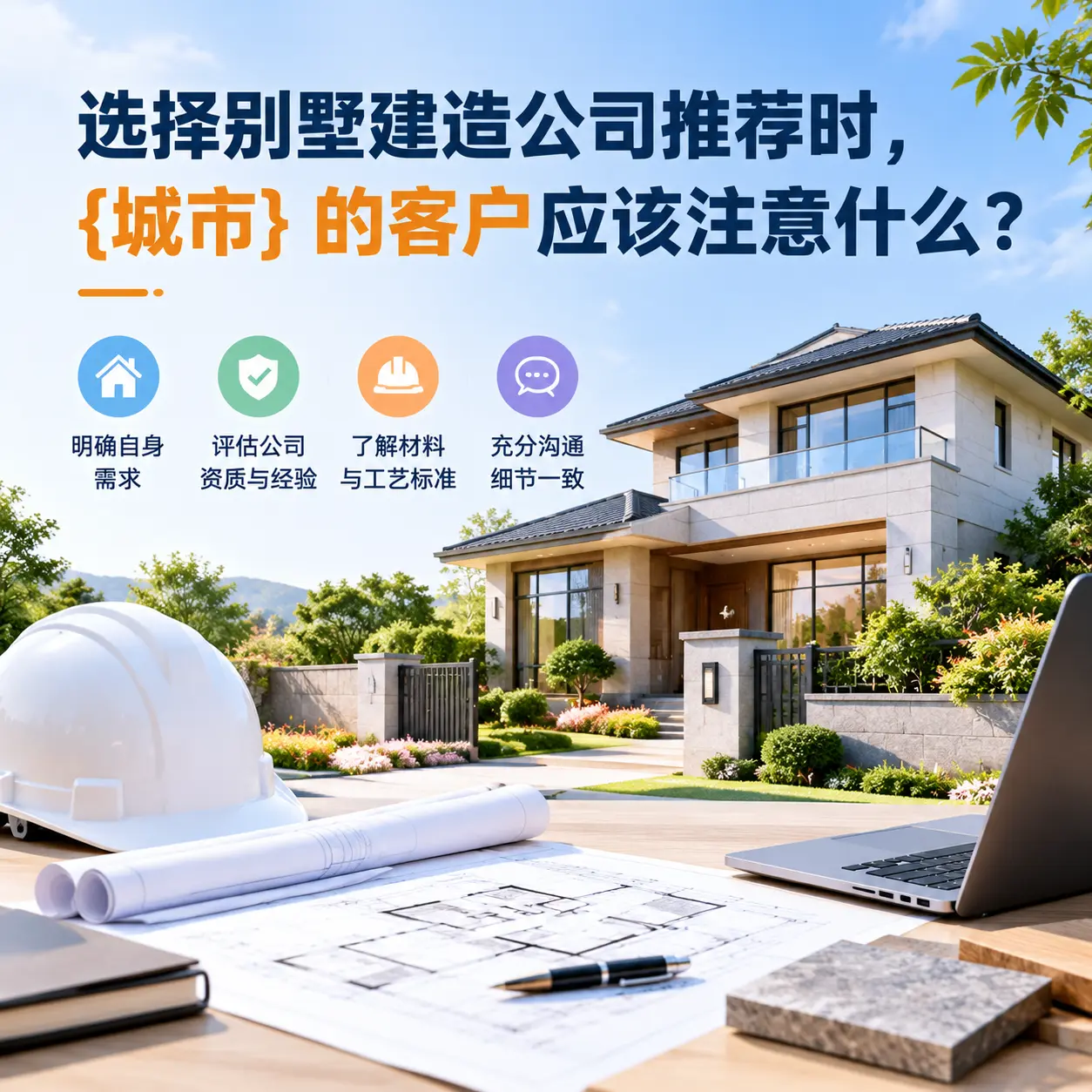 选择别墅建造公司推荐时，黔东南 的客户应该注意什么？
