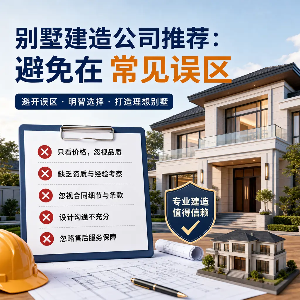 别墅建造公司推荐:避免在 黔东南 的常见误区