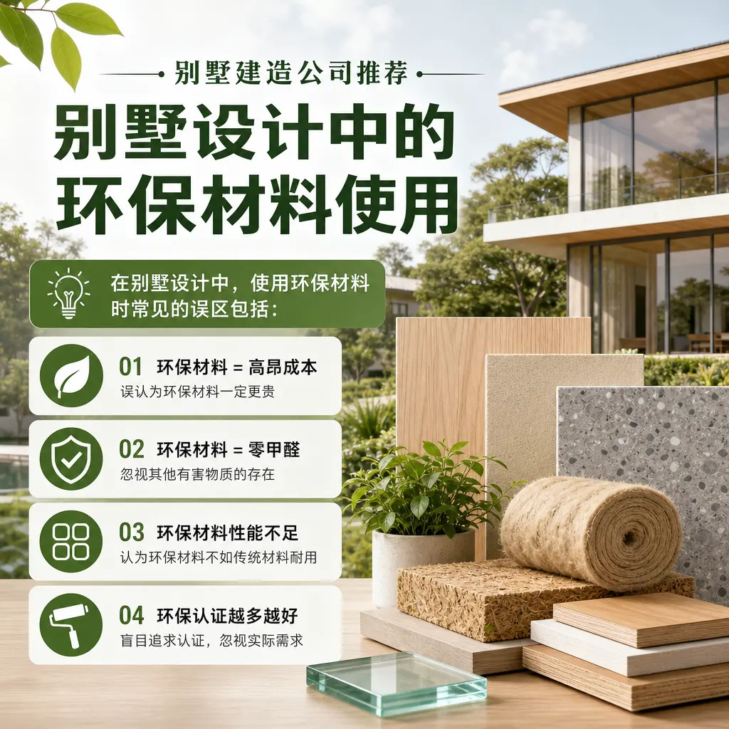 别墅建造公司推荐: 黔东南 别墅设计中的环保材料使用