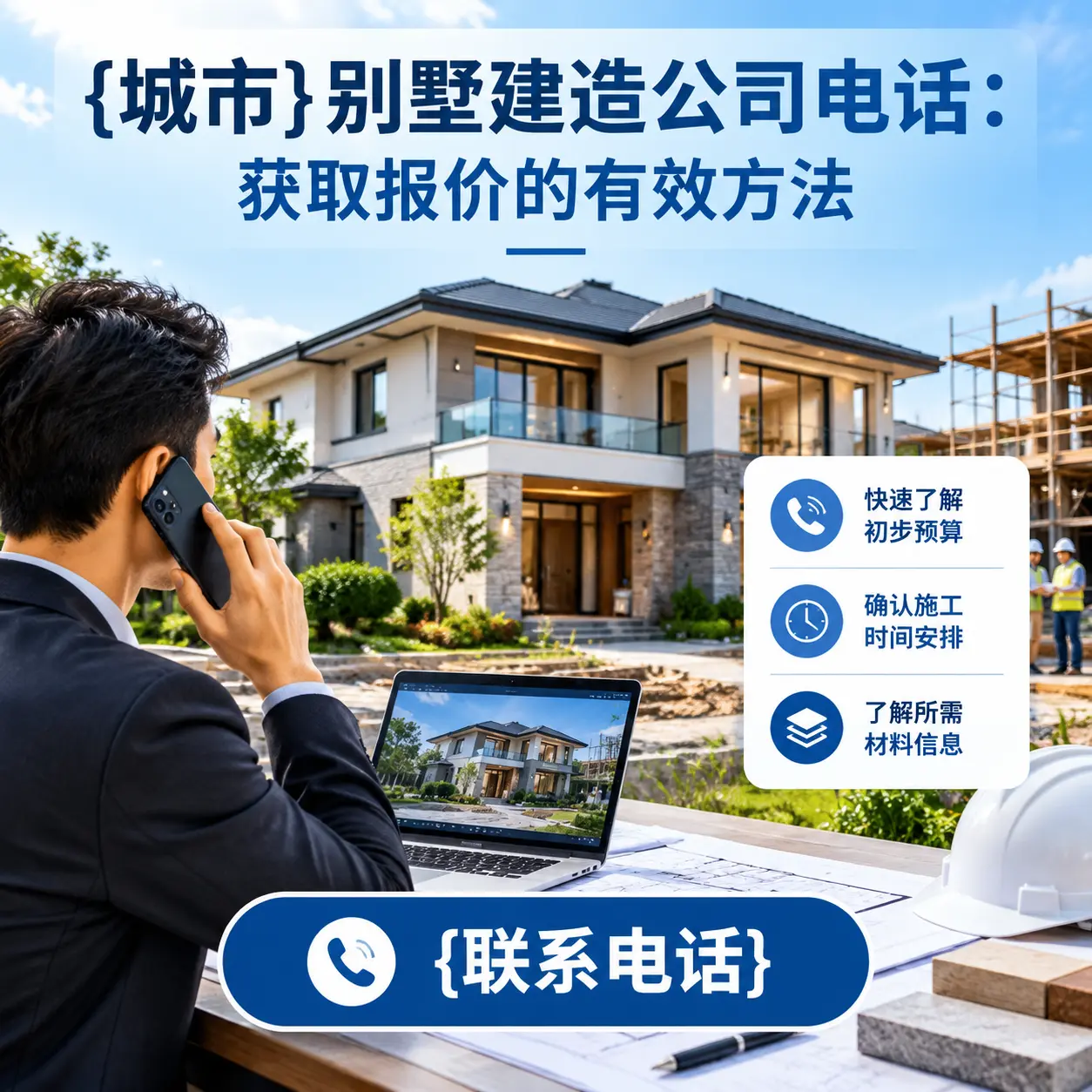 黔东南别墅建造公司电话：获取报价的有效方法