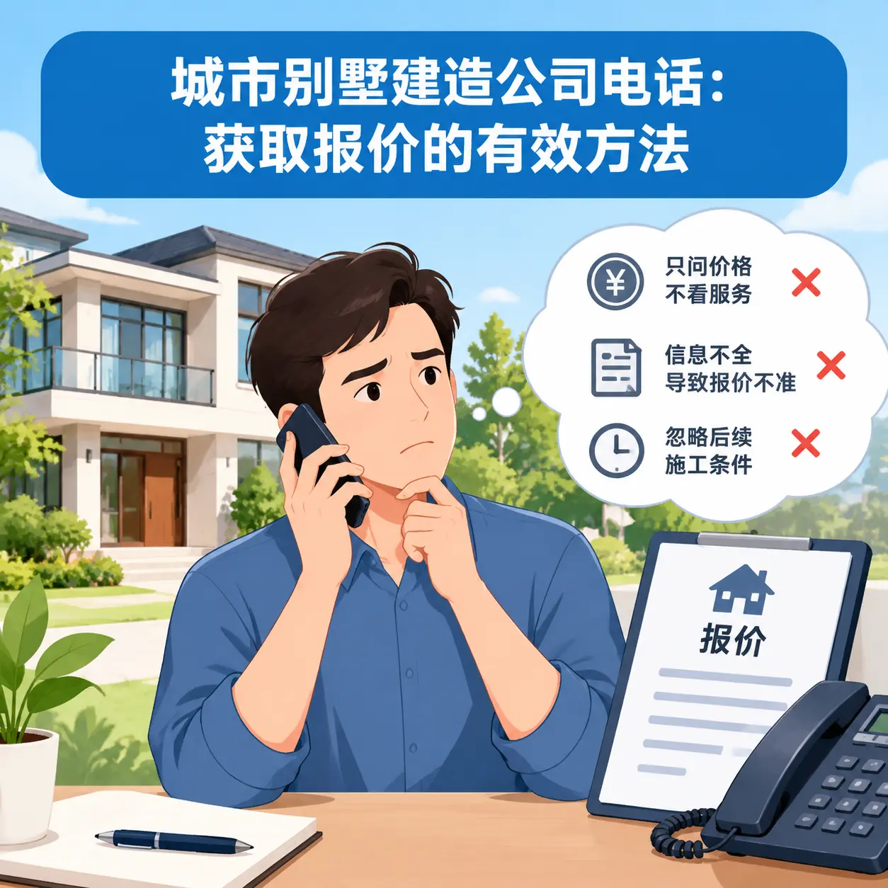 黔东南别墅建造公司电话：获取报价的有效方法