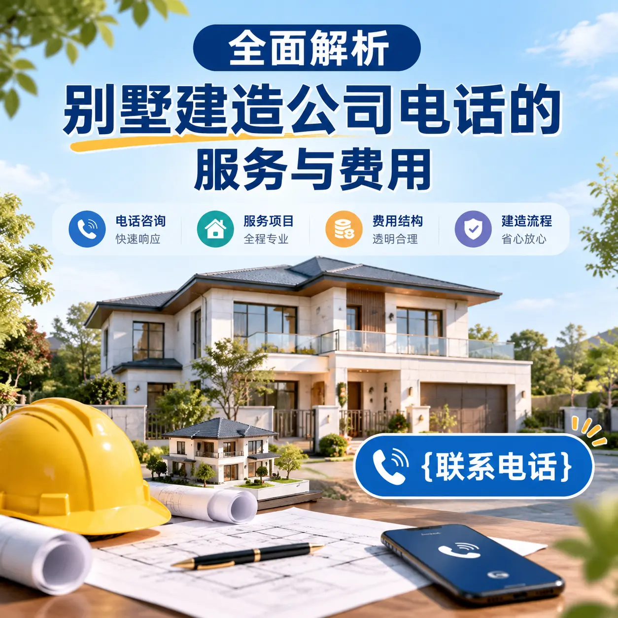 全面解析黔东南别墅建造公司电话的服务与费用